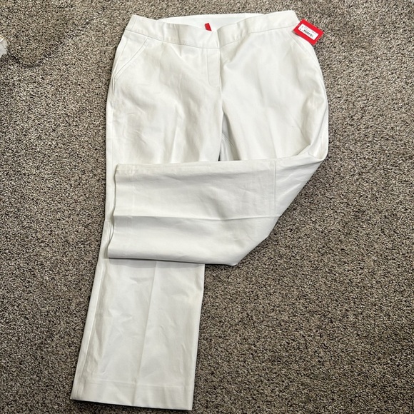 Spanx sliver lining kicks flair pant classic white pull on size large P new - Picture 6 of 10